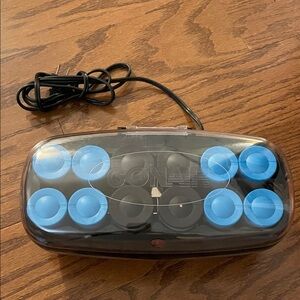 CONAIR Black and Blue heat Hair Roller Set